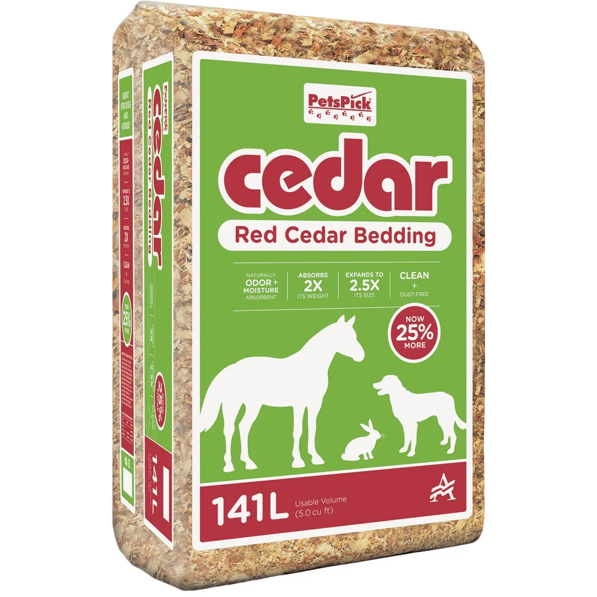 High-Performance PetsPick 5 Cu. Ft. Red Cedar Pet Bedding Official