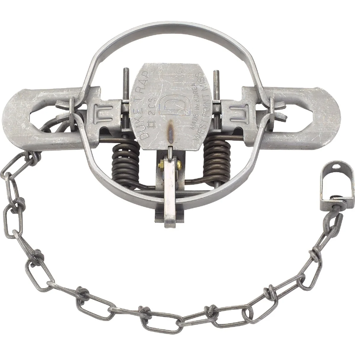 Elegant Duke Traps 5.5 In. Jaw Spread Steel Coil Spring Bobcat Coyote Fox Lynx Otter Trap Modern