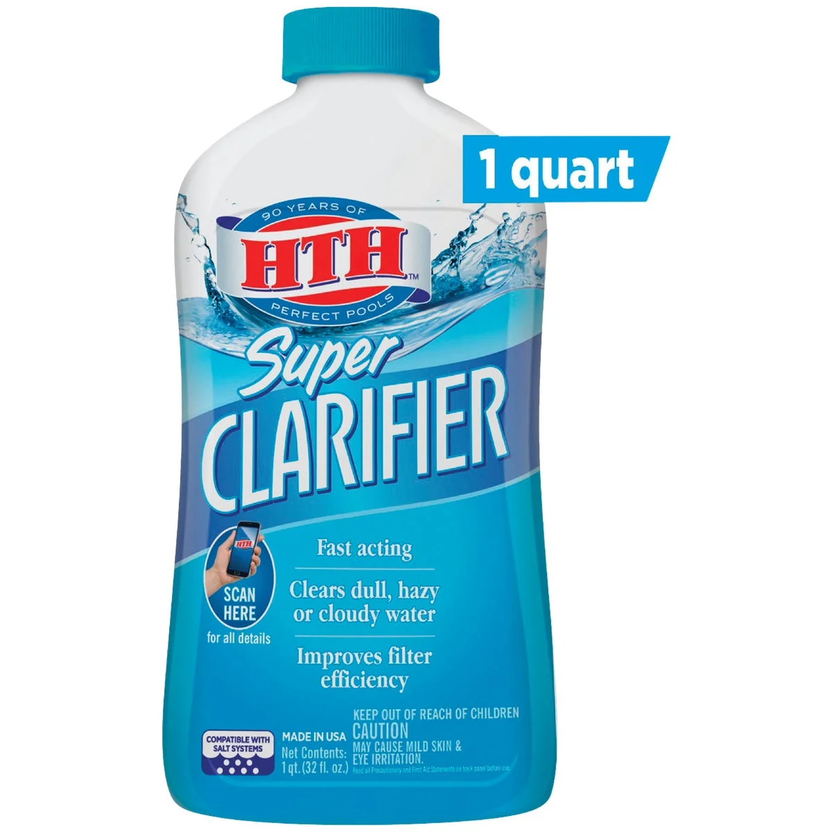 Unique HTH 1 Qt. Liquid Super Concentrated Clarifier Original Design