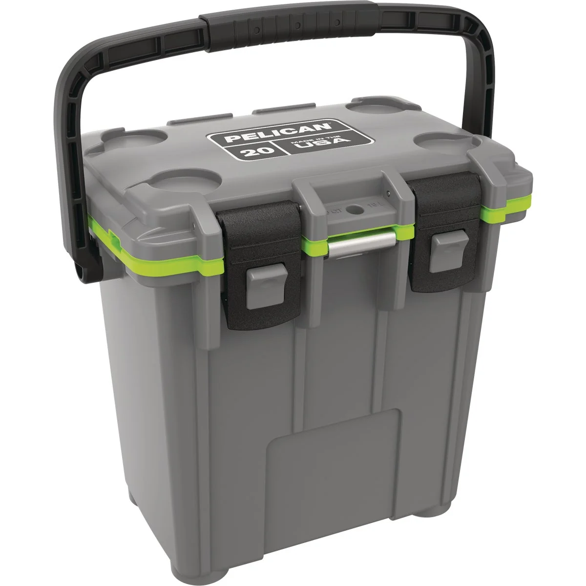 Responsible Pelican Elite 20-Qt. Cooler Dark Gray Green Practical