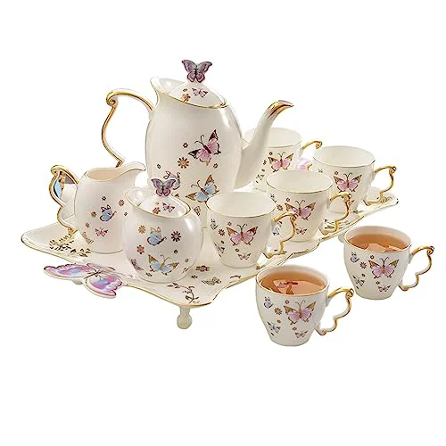Fast Fine Bone China Tea Set Relaxed