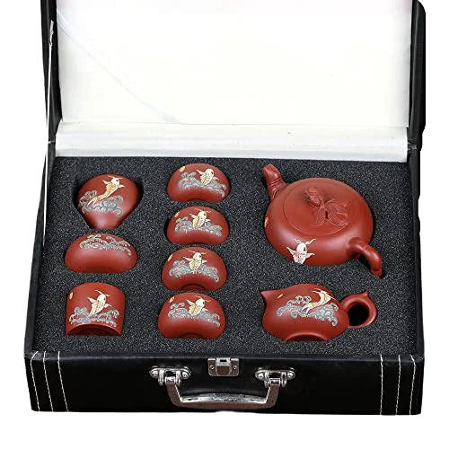 Specialty Chinese Yixing Zisha Teapot Set Responsible