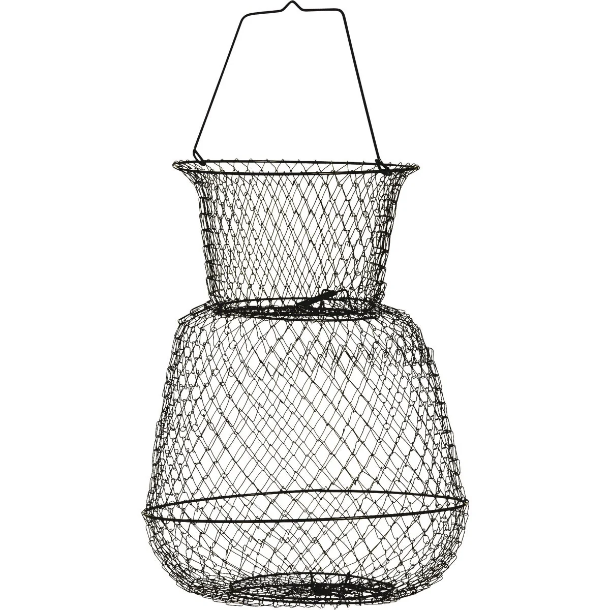 High-Grade SouthBend 18 In. D. x 13 In. Dia. Wire Fish Basket Authentic