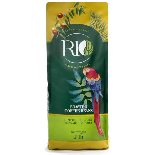 Versatile Rio Café de Brazil Whole Bean Coffee Refined