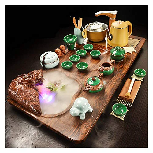 User-Friendly Tea Serving Tray with Tray Simple Automatic Teapot Advanced