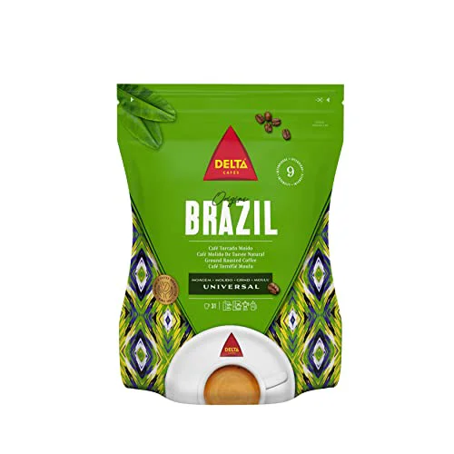 Solid Brazil Ground Coffee 7.76oz Medium Roast Coffee Classic