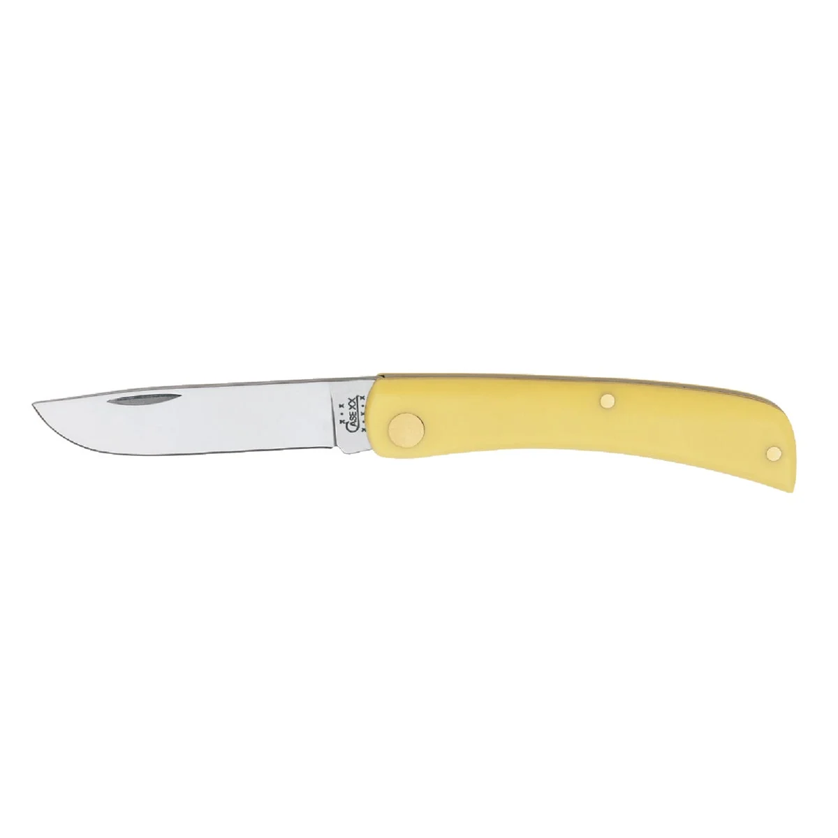 Expertly Made Case Yellow Sod Buster Jr. 2-3 4 In. Folding Knife Effective