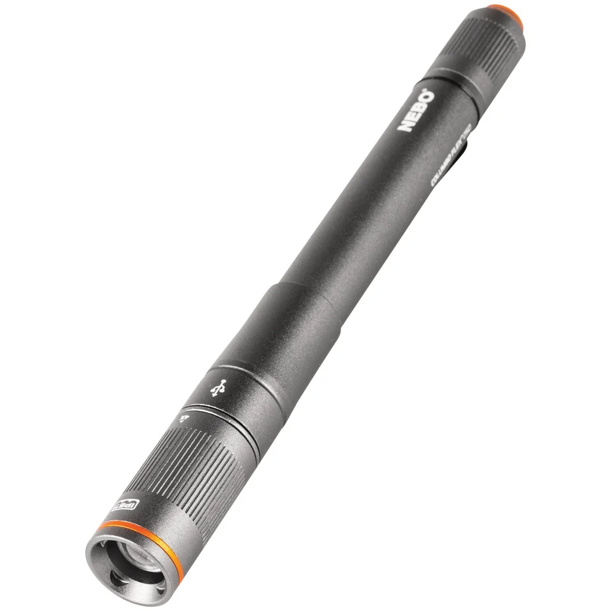 Efficient Nebo Columbo Flex LED Anodized Aluminum LED Rechargeable Penlight Authentic
