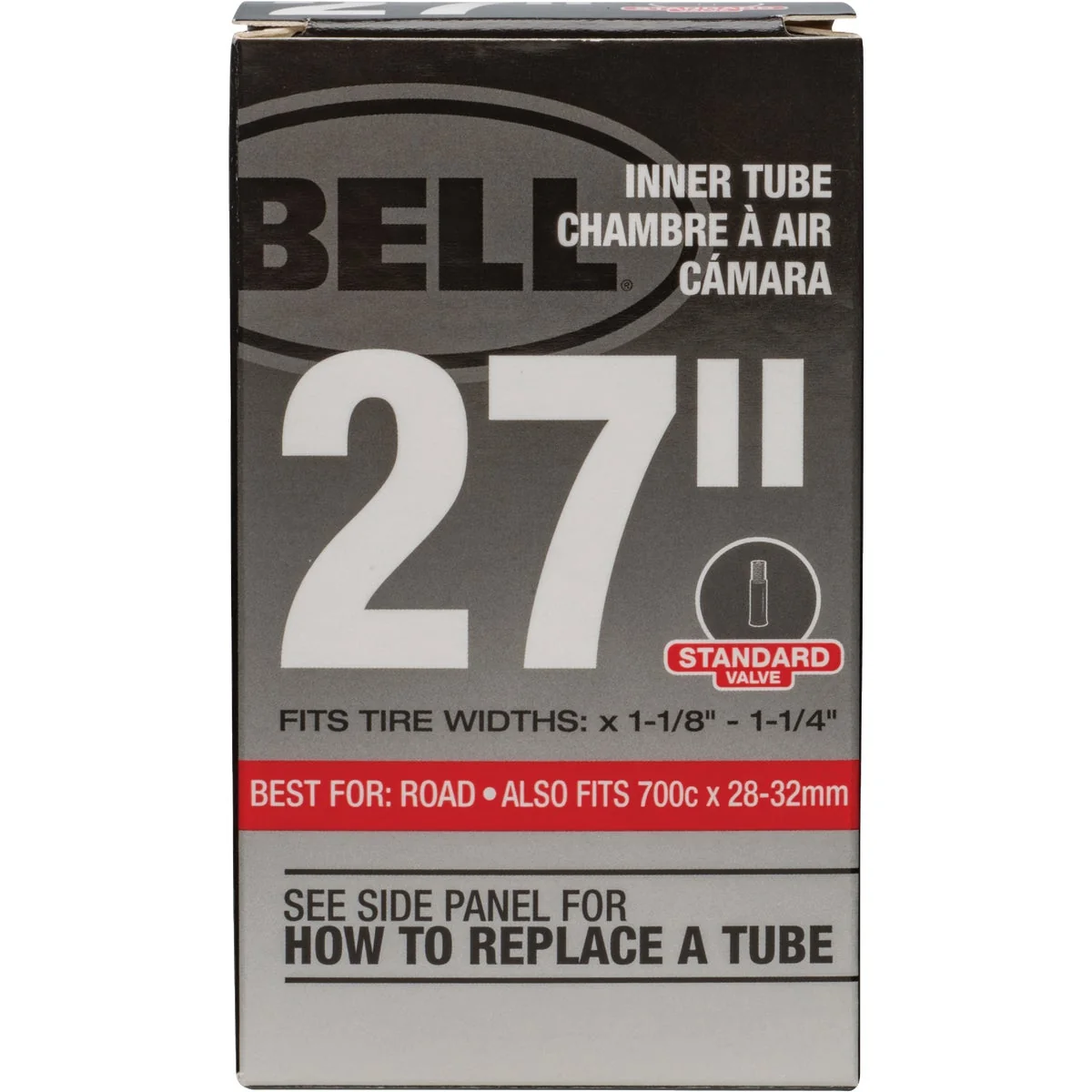Healthy Bell 27 In. Standard Premium Quality Rubber Bicycle Tube Stylish