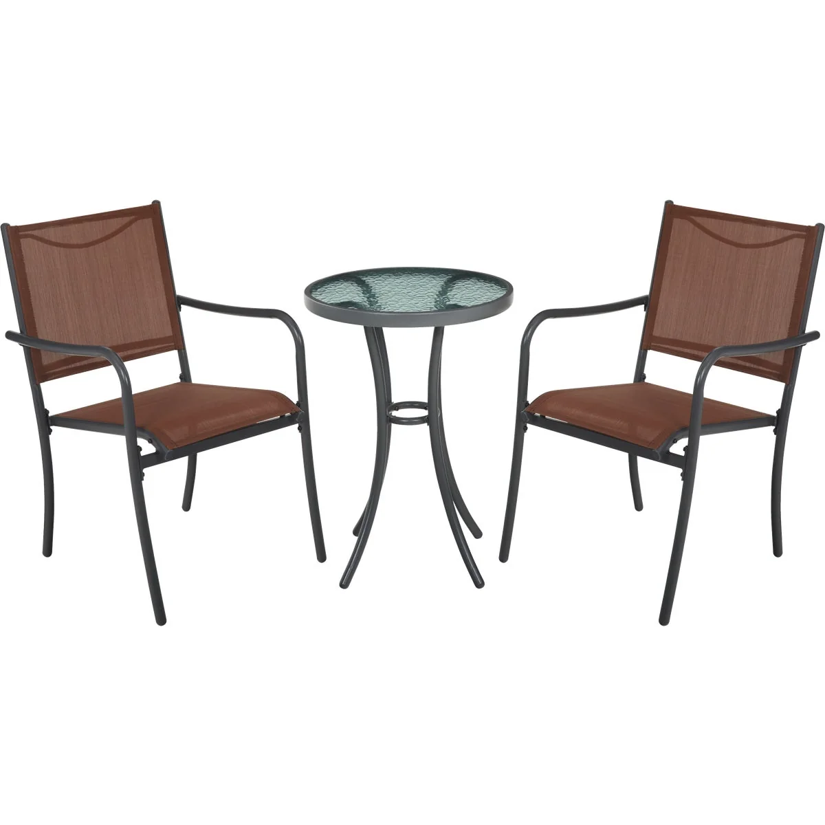 Green Outdoor Expressions Del Mar 3-Piece Chat Set Pure