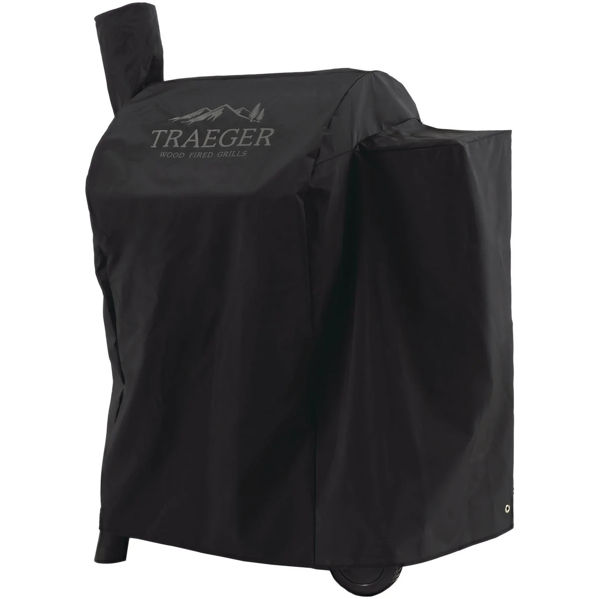 Safe Traeger Pro 22 Pro 575 35 In. Black Polyester Grill Cover Reusable