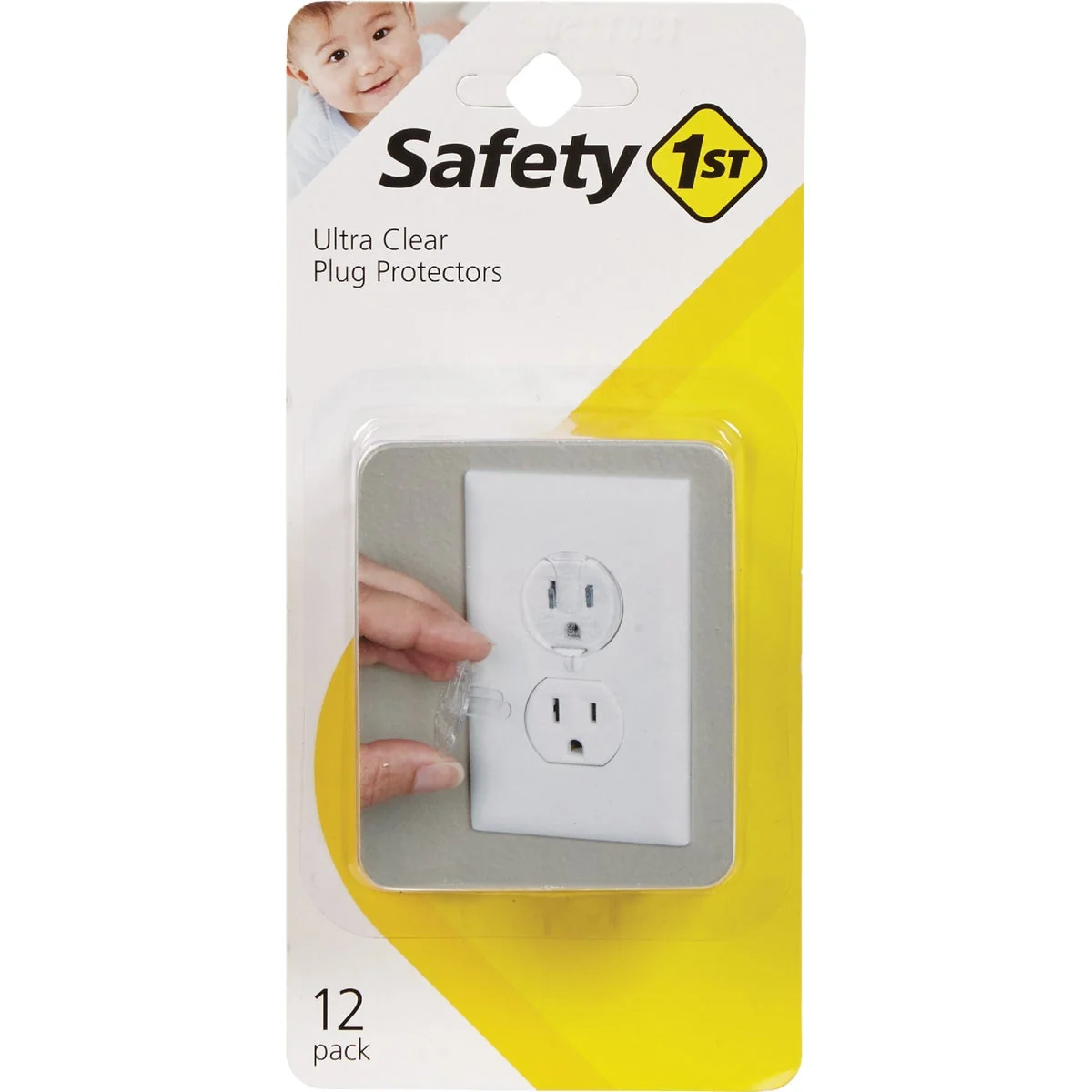Smart Safety 1st Ultra Clear Outlet Plugs 12-Pack Carefully Designed