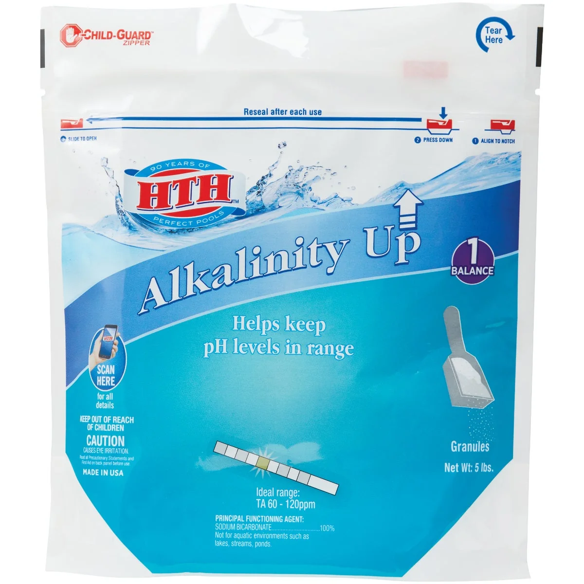 Safe HTH 5 Lb. Alkalinity Increaser Granule Easy-to-Use