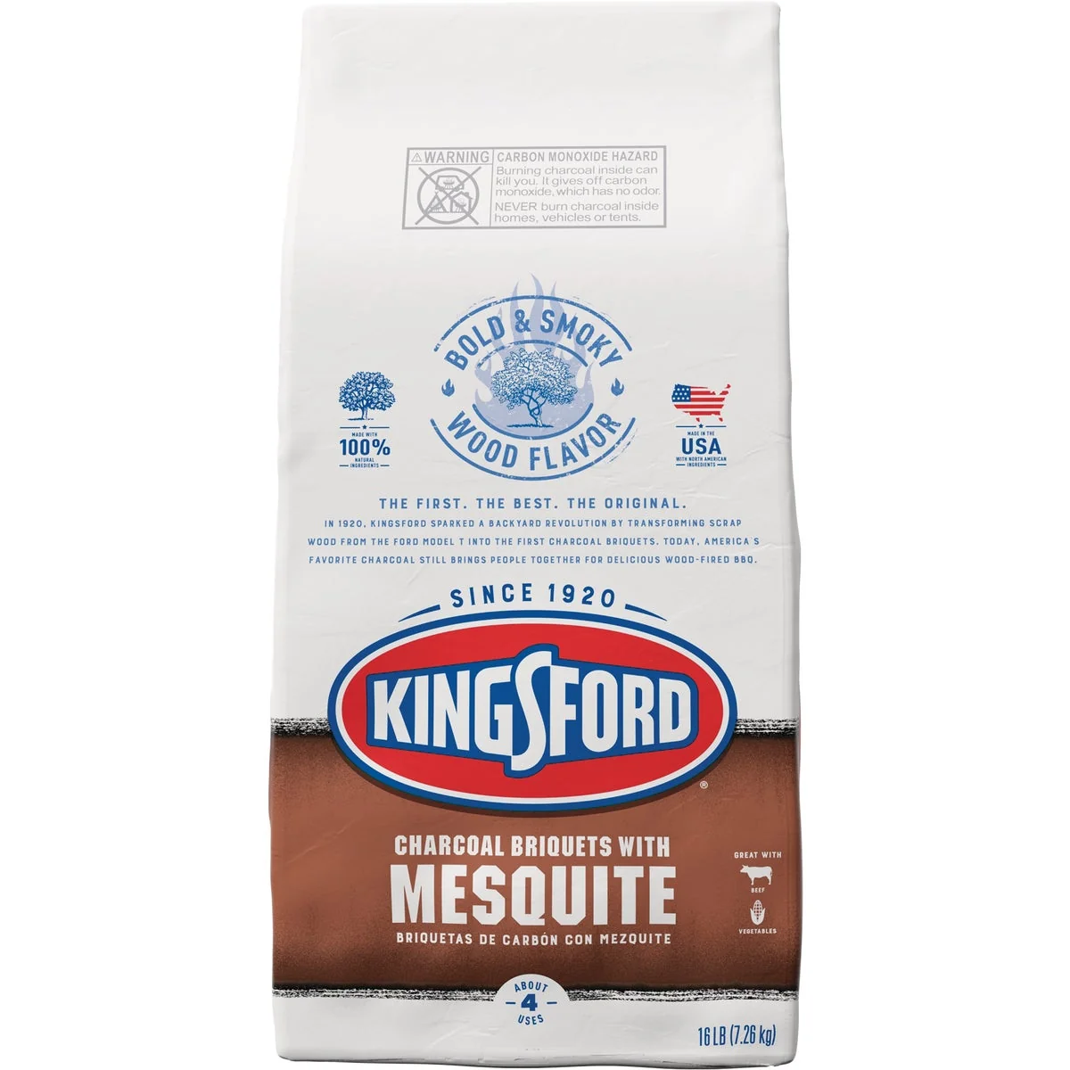 Proven Kingsford 16 Lb. Mesquite Briquets Charcoal Soft
