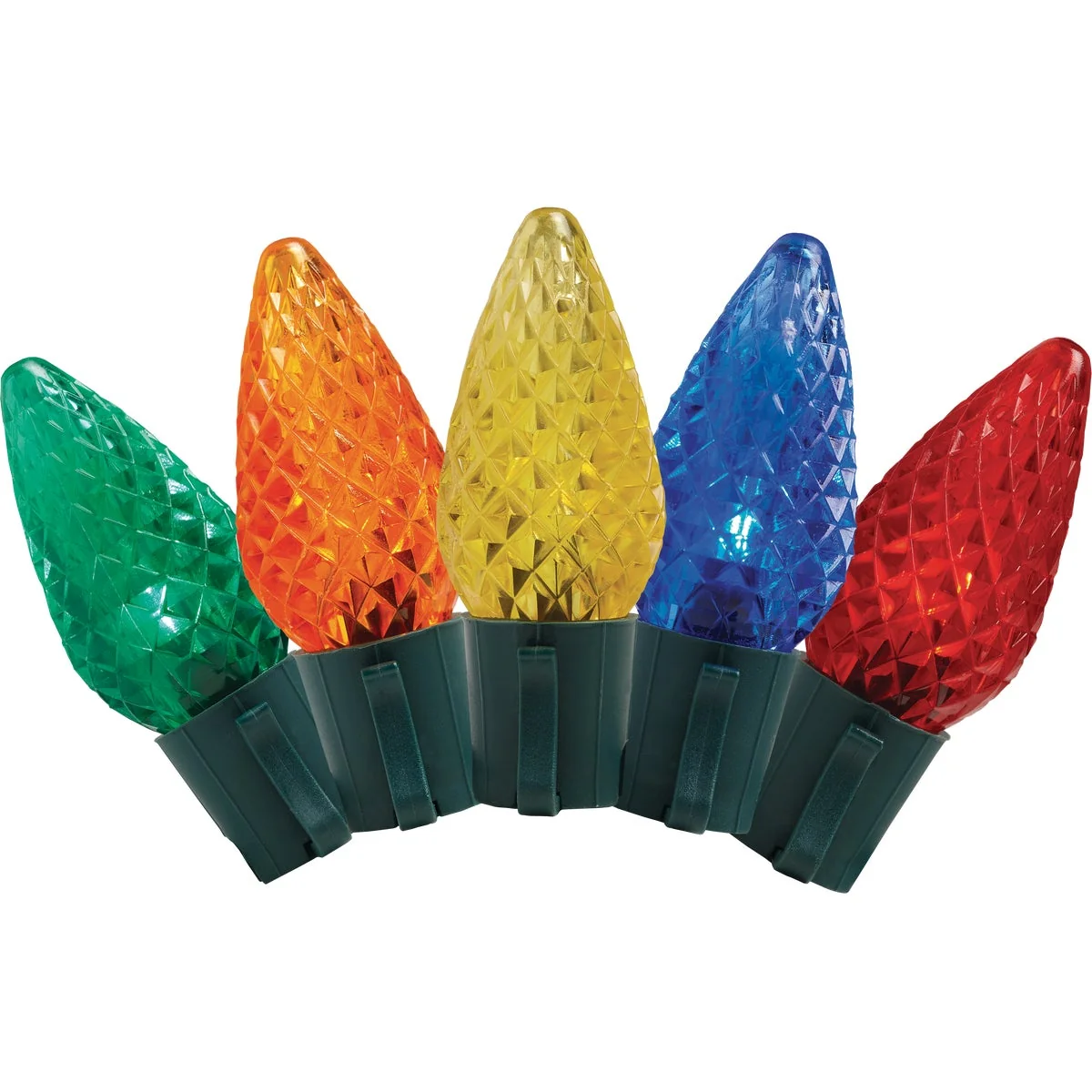 Solid J Hofert Multi 100-Bulb C9 LED Light Set Environmentally Friendly