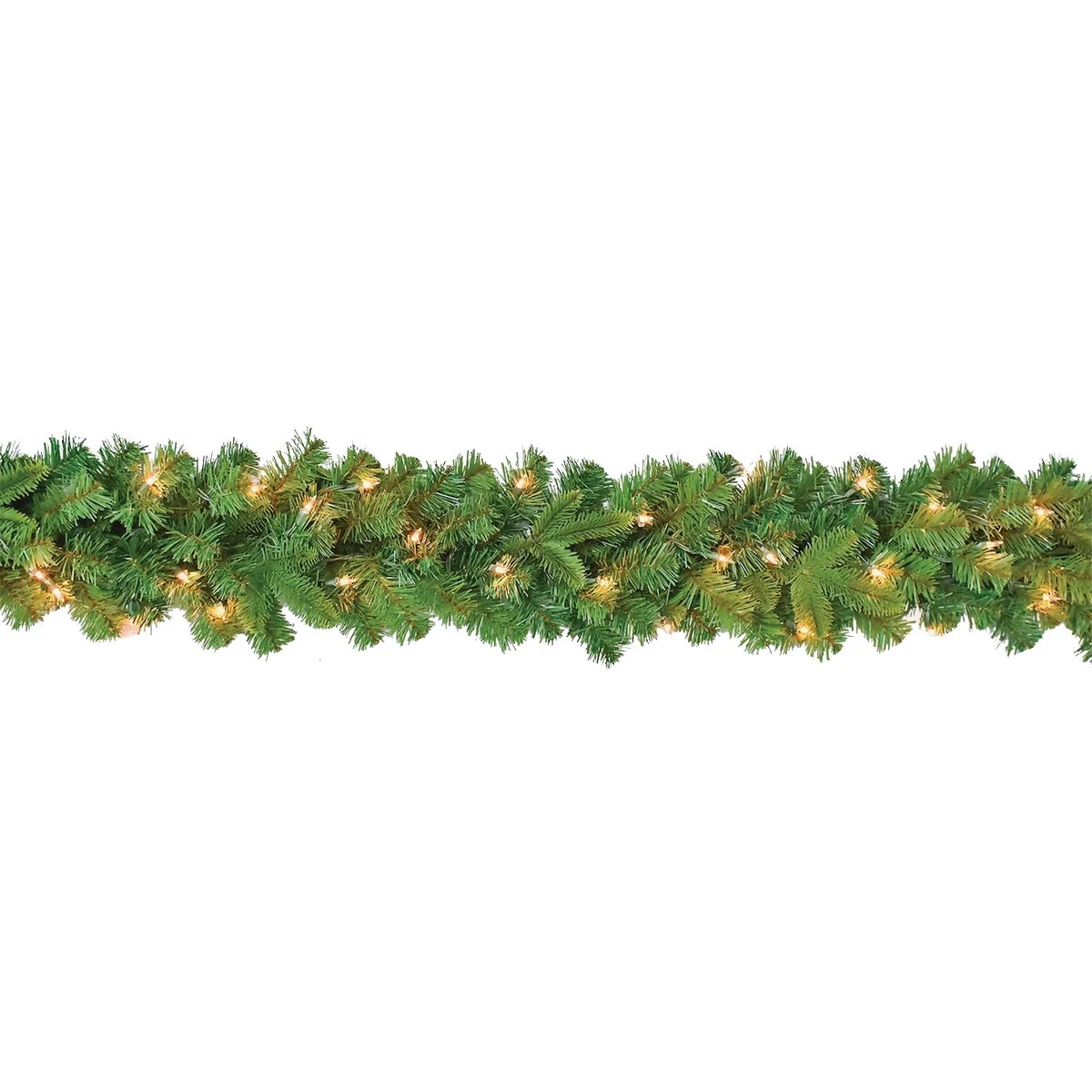 Professional Highland Manor 9 Ft. Spruce Prelit Garland Pure