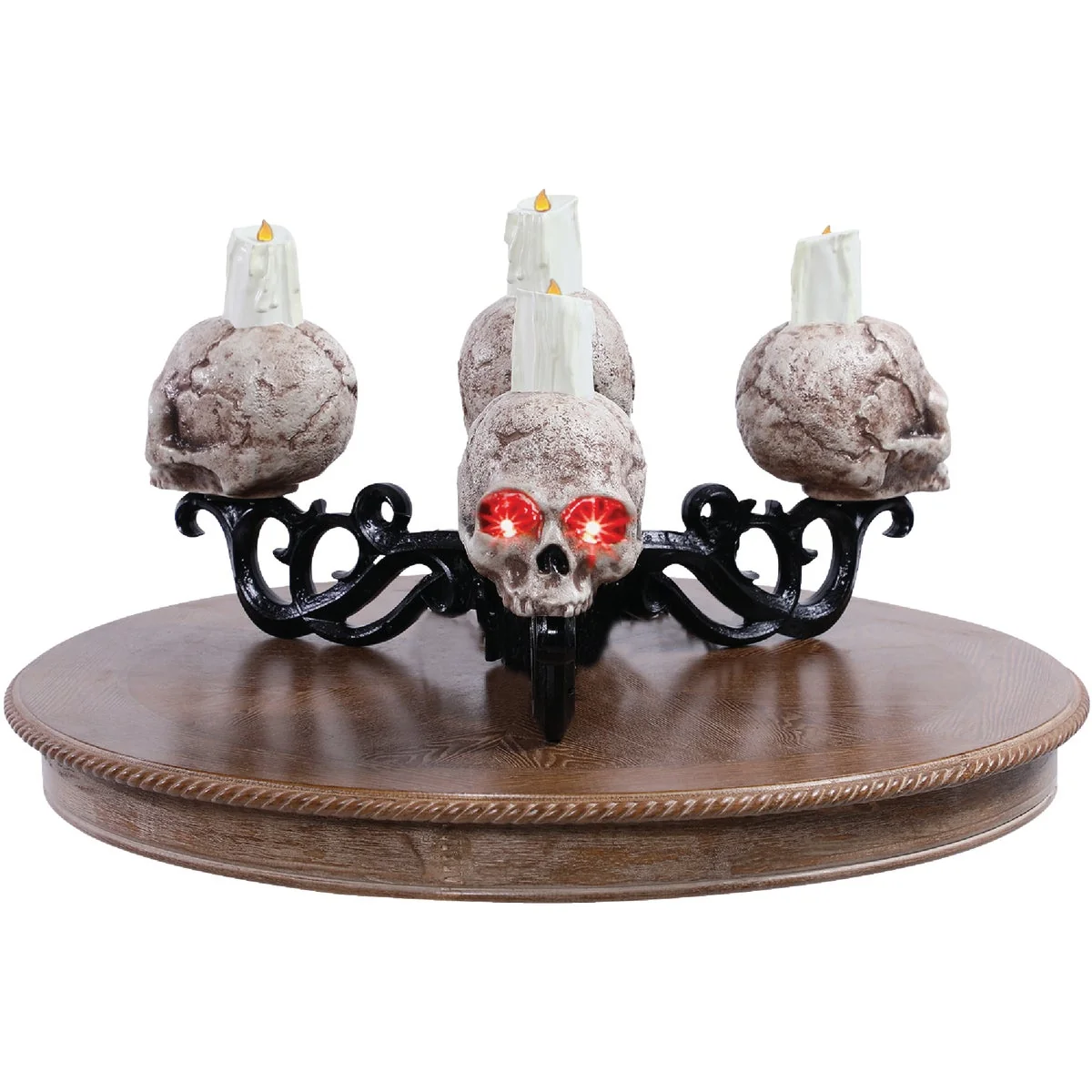 Sustainable 60 In. LED 3-In-1 Skull Candelabra Prestigious