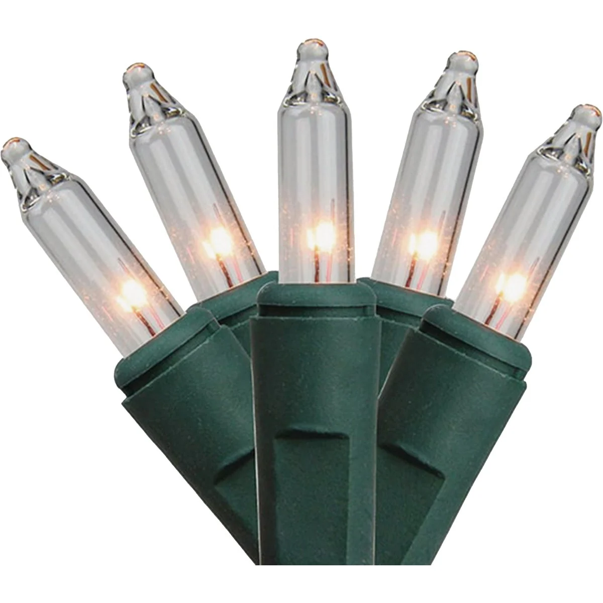 Responsible J Hofert Pure White 250-Bulb Mini LED Light Set with Green Wire Breathable
