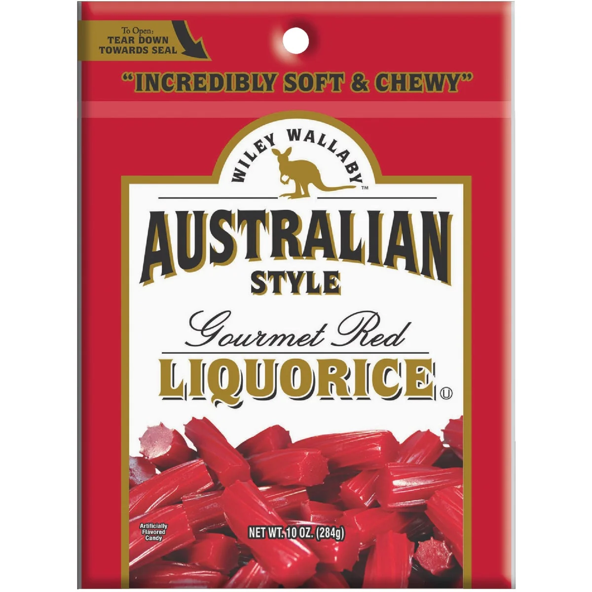 Natural Wiley Wallaby Red Liquorice 10 Oz. Candy Trusted