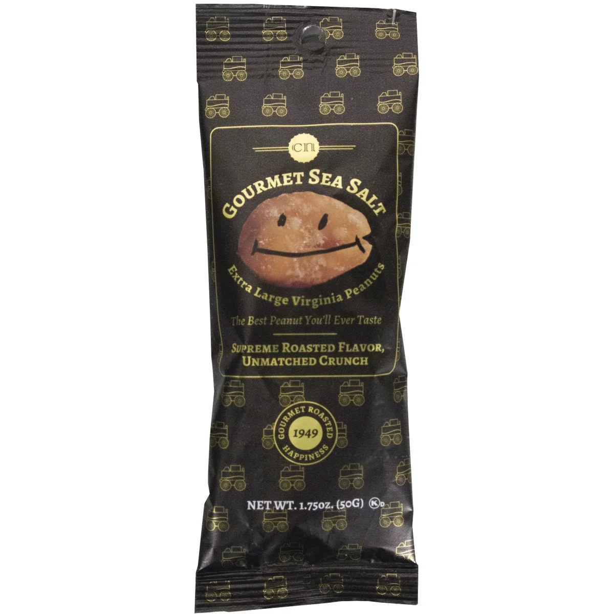 Contemporary Mr. Smiley 1.75 Oz. Gourmet Sea Salt Peanuts Innovative