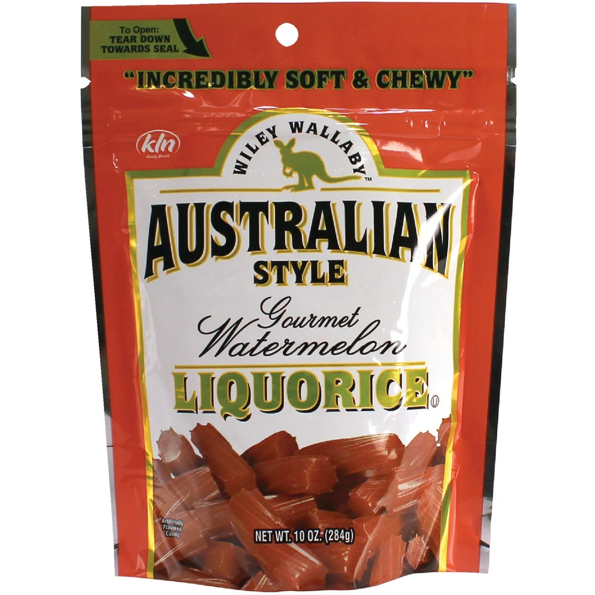 Reusable Wiley Wallaby Watermelon Liquorice 10 Oz. Candy Exclusive