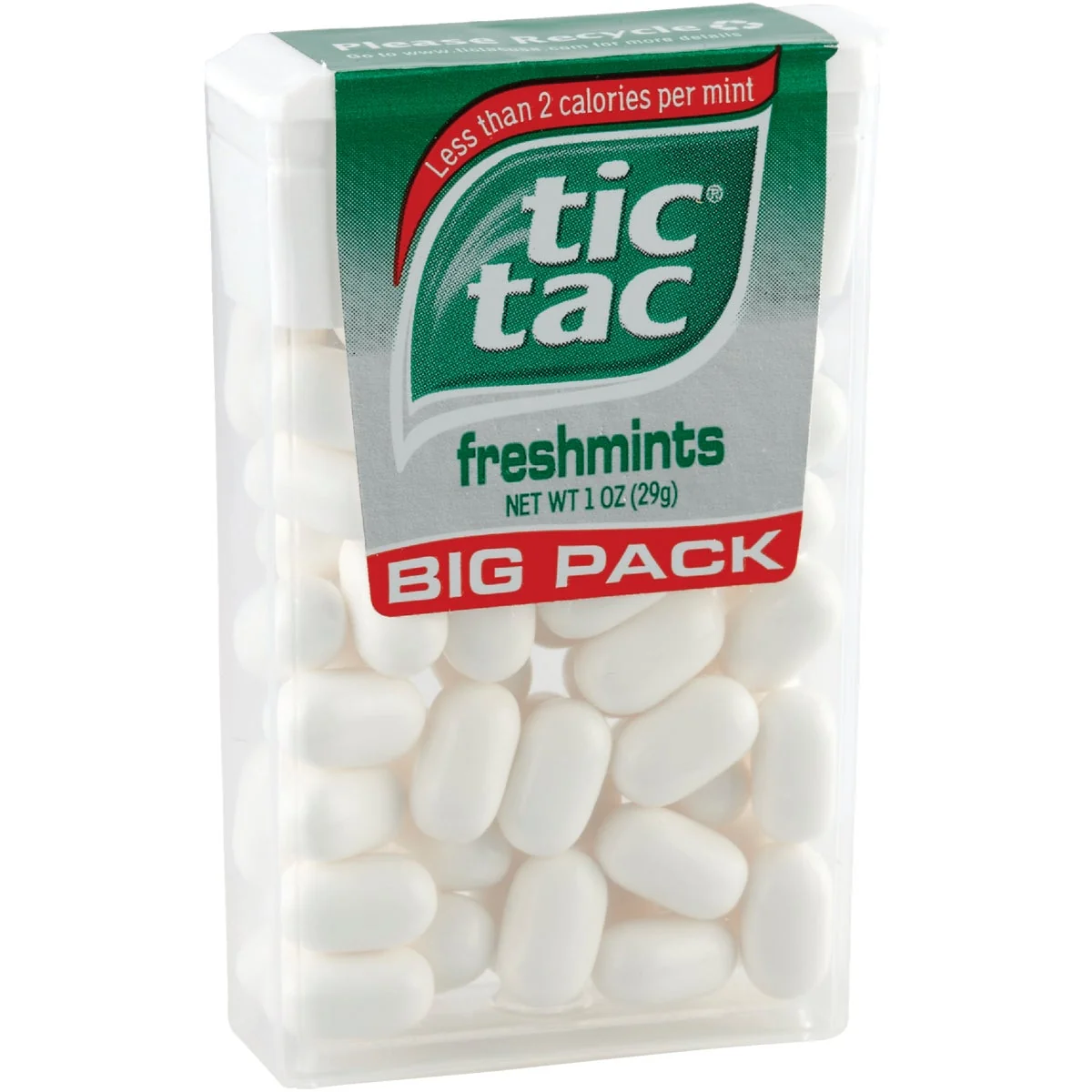 Soft Tic Tac 1 Oz. Freshmint Mints Big Pack Detailed