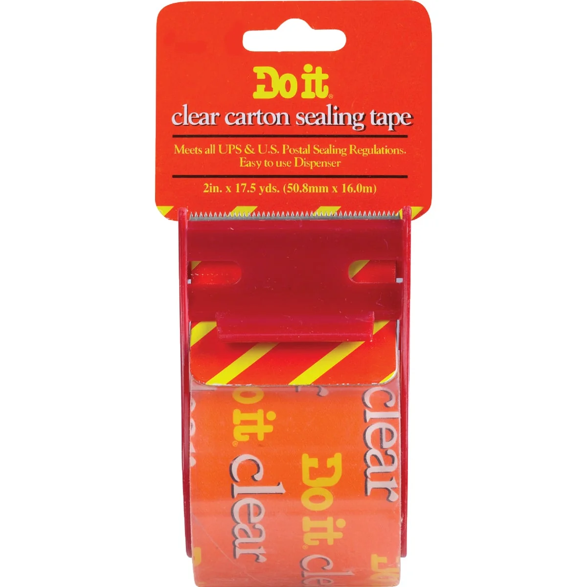 Selected Do It 2 In. x 17.5 Yd. Clear Packing Tape Original Design