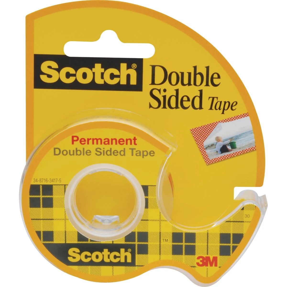 Specialty 3M Scotch 1 2 In. x 250 In. Double Stick Transparent Tape Solid