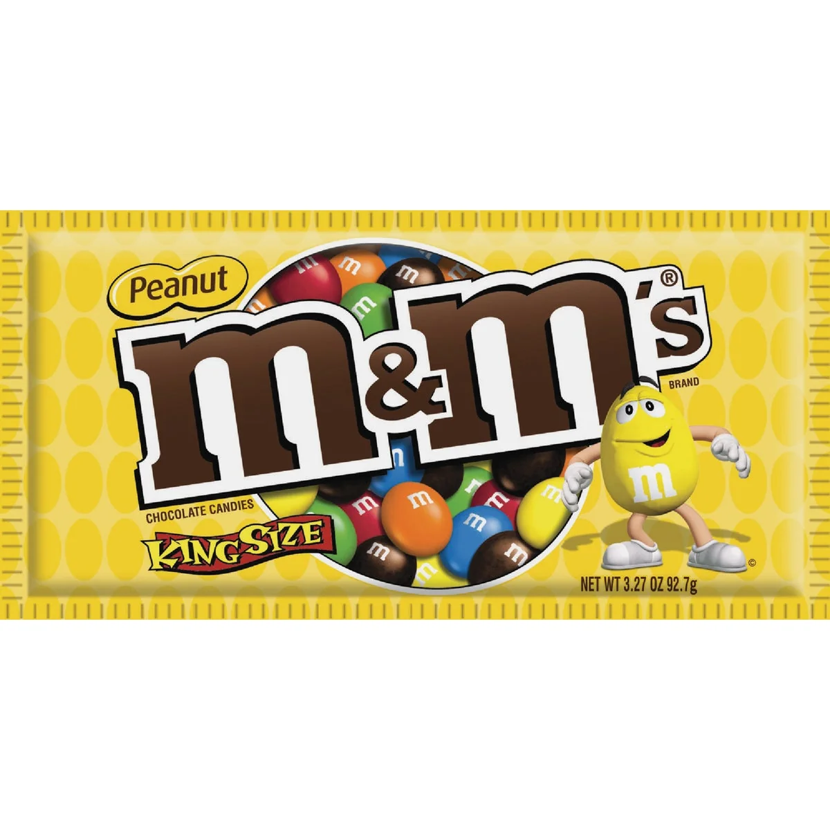 Effective M M's Peanut 3.27 oz Candy Clean