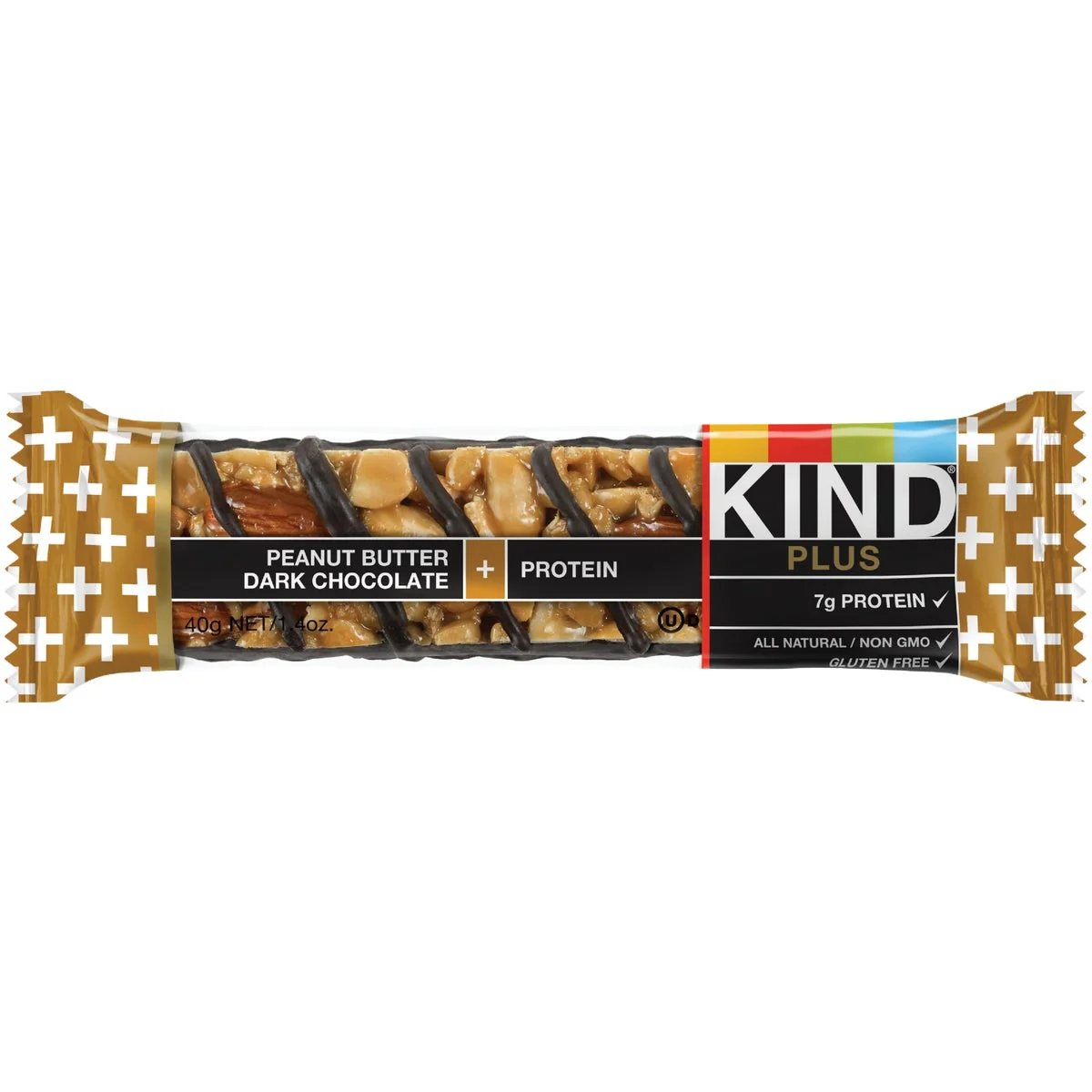 Powerful Kind Peanut Butter Dark Chocolate 1.4 Oz. Nutrition Bar Professional