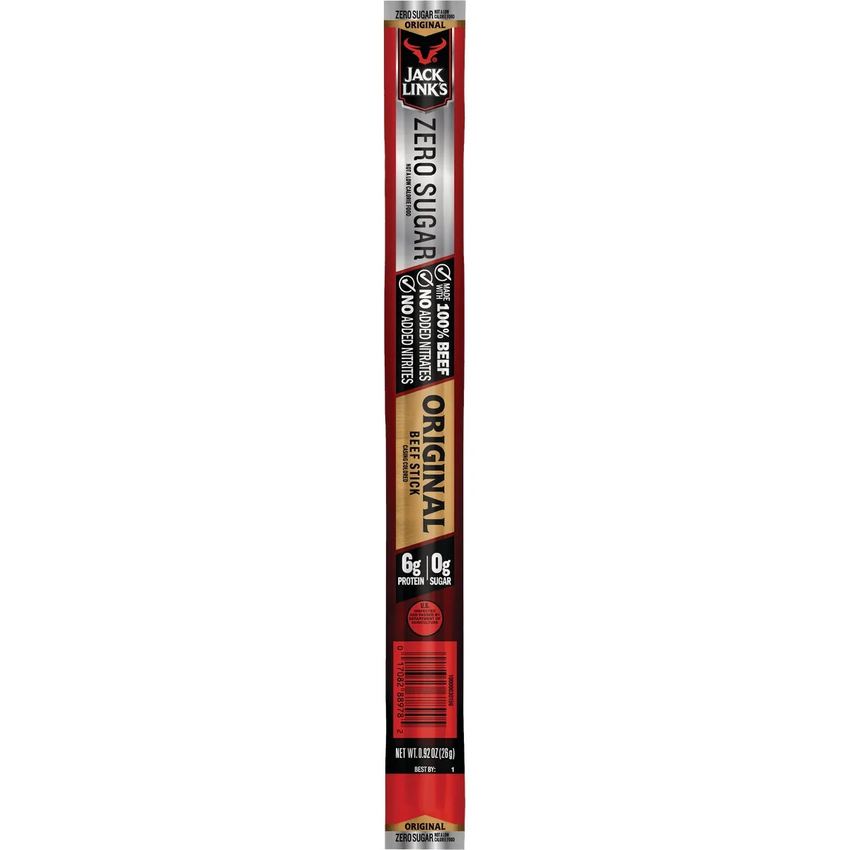 Professional Jack Link's Zero Sugar 0.92 Oz. Beef Stick Excellent