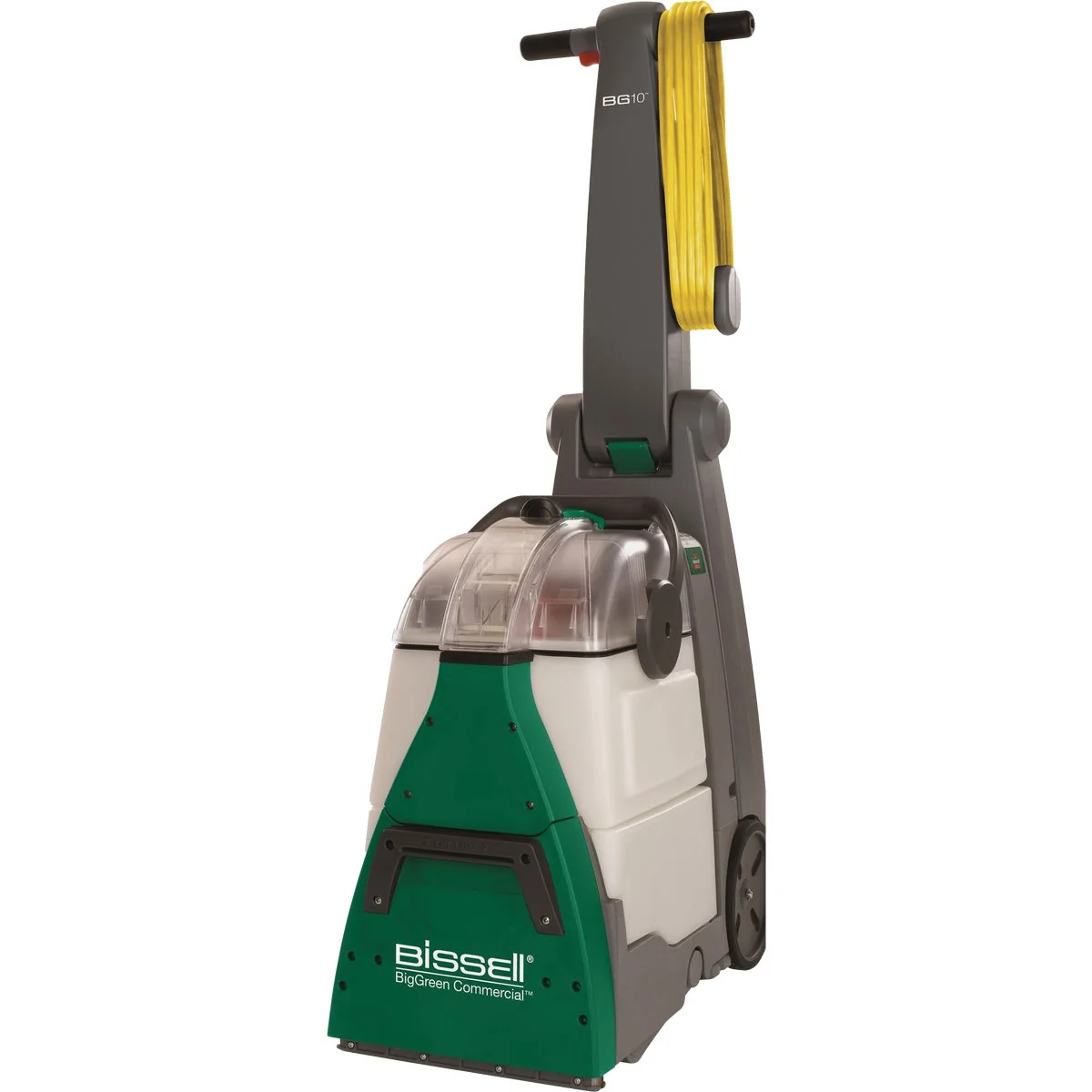 Secure Bissell BigGreen Rental 1.75 Gal. Upright Carpet Cleaner Machine Flexible