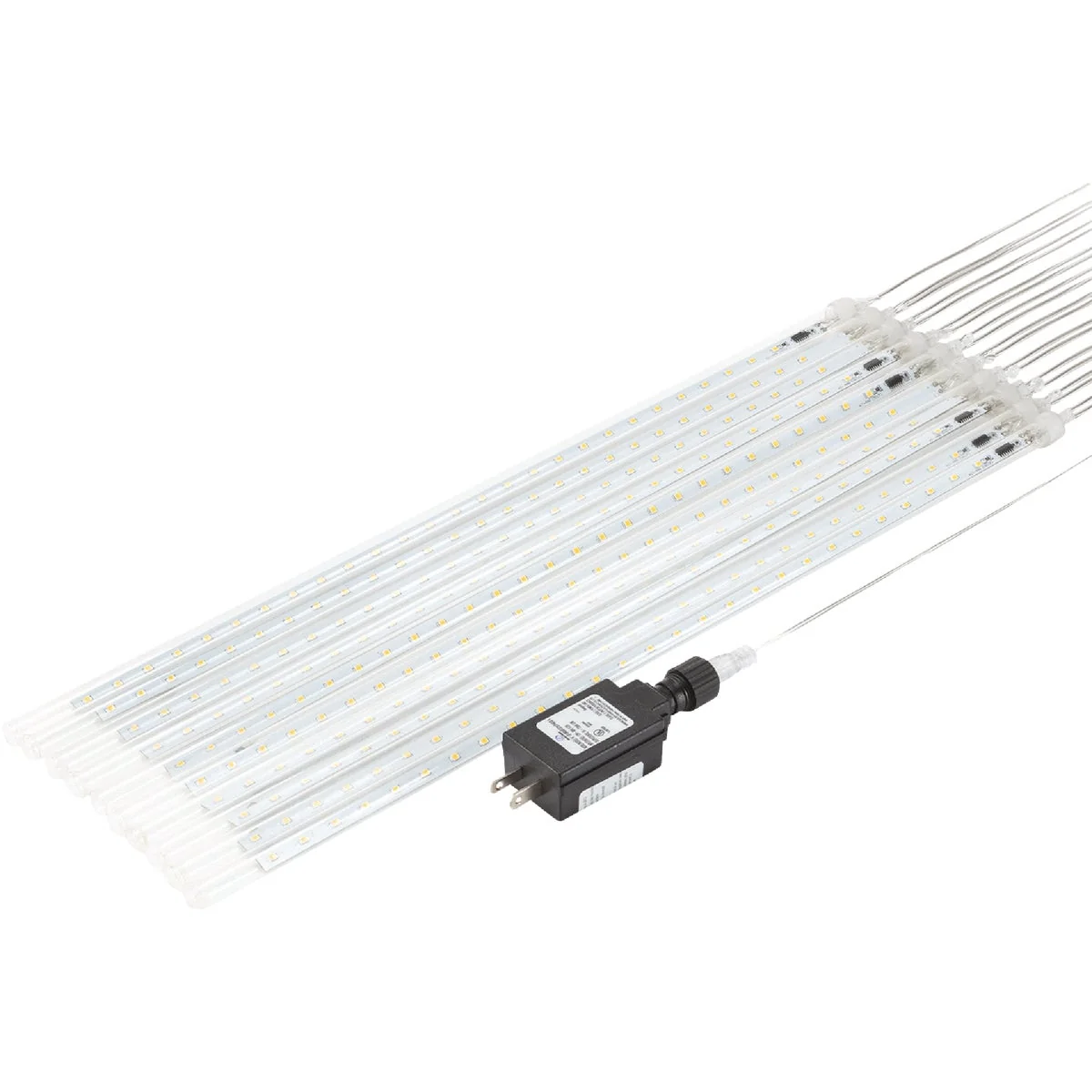 Professional Alpine Warm White 540-Bulb Chasing LED Hanging Icicle Light Set Stylish