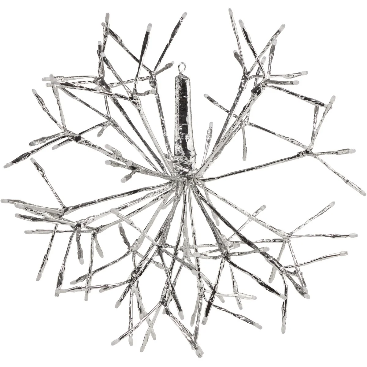 Selected Alpine 16 In. LED Multi-Color Snowflake Ornament Lighted Decoration Expertly Made