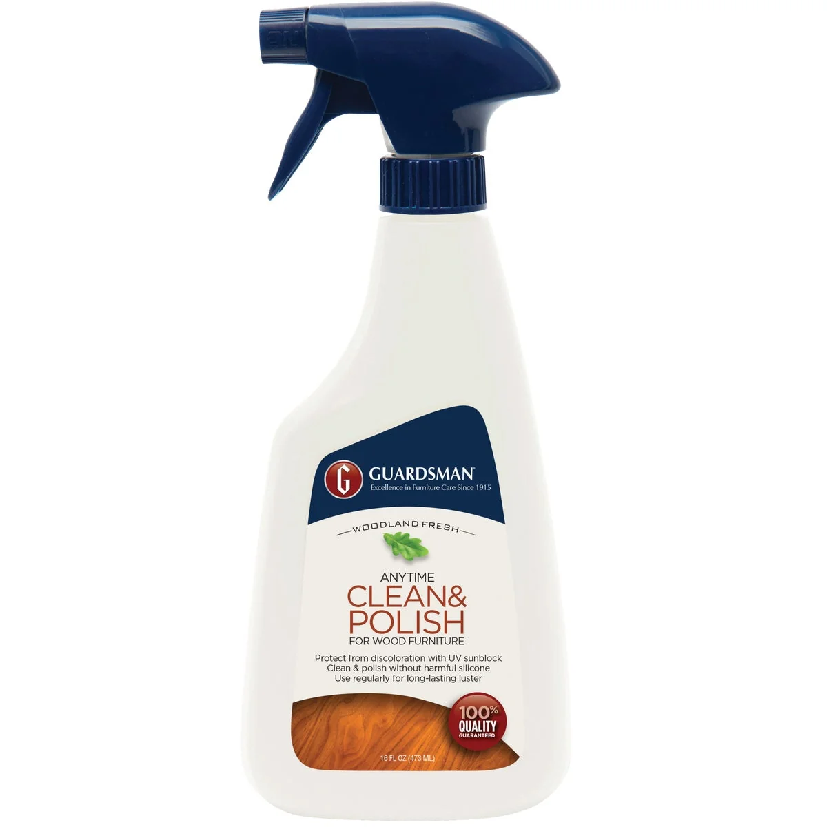 Casual Guardsman 16 Oz. Woodland Fresh Anytime Clean Polish for Wood Furniture Fashionable