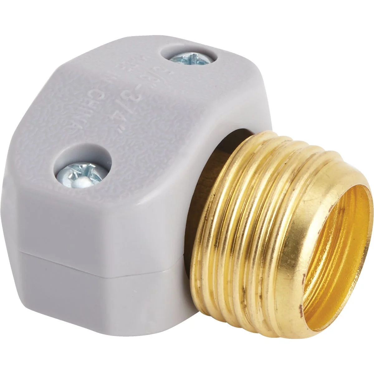 Crafted Garden 5 8 In. or 3 4 In. Male Brass Hose Coupling Fine