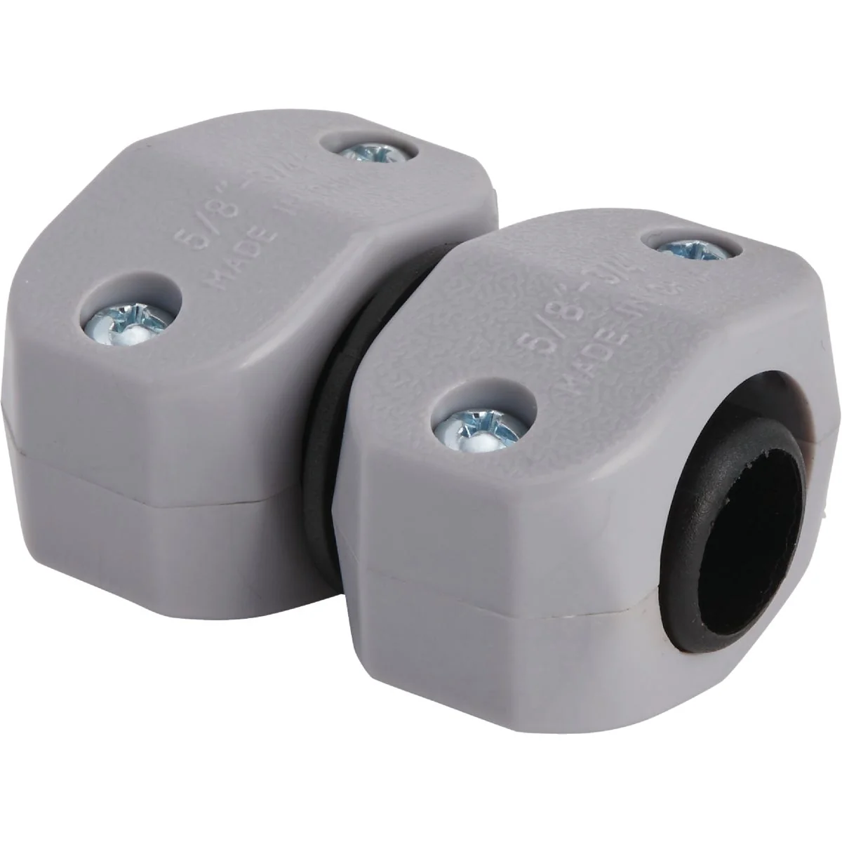 Long-Lasting Garden 5 8 In. or 3 4 In. Poly Hose Mender Reliable