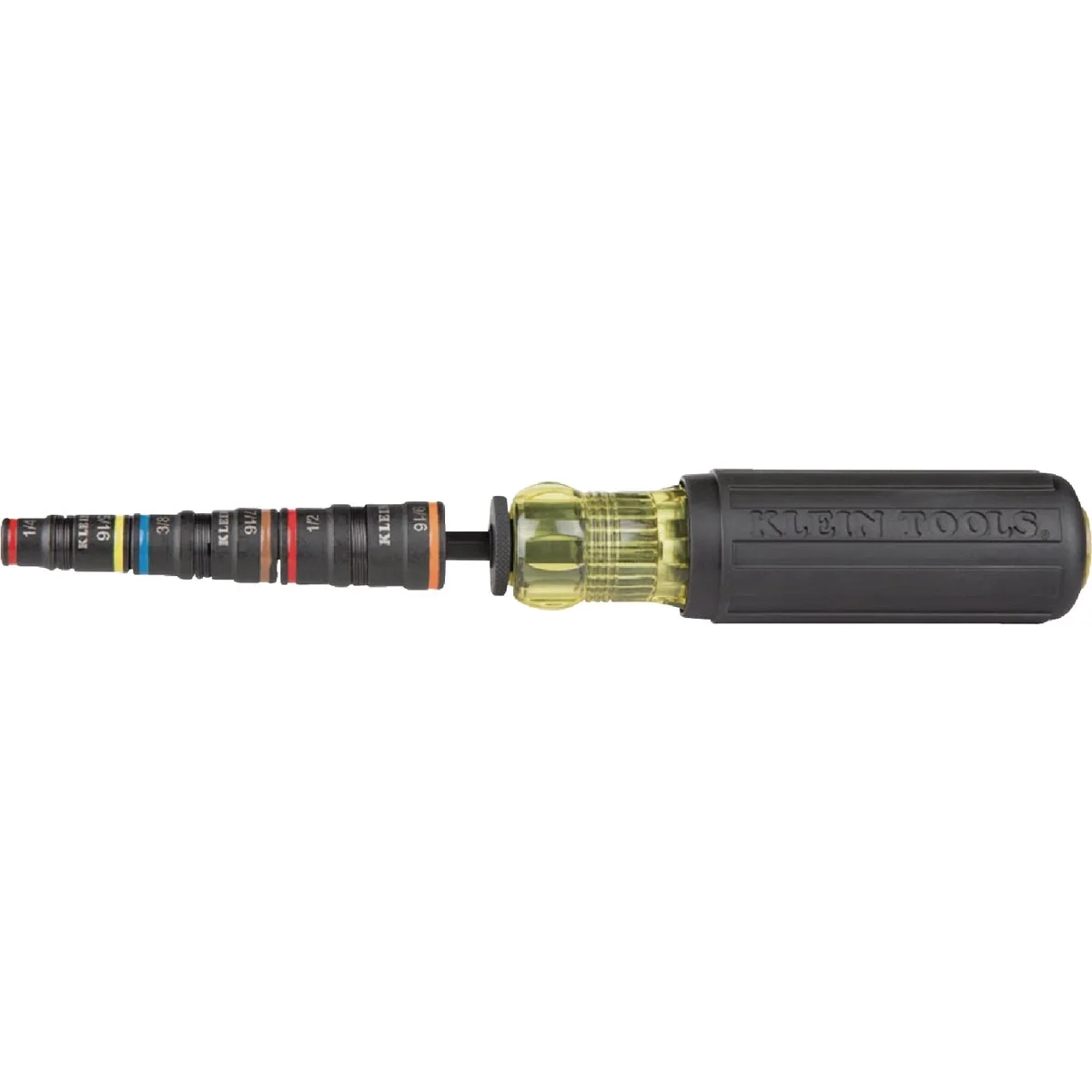 Specialty Klein Standard 7-In-1 Impact Rated Flip Multi-Nut Driver with 3-3 4 In. Shank Effective