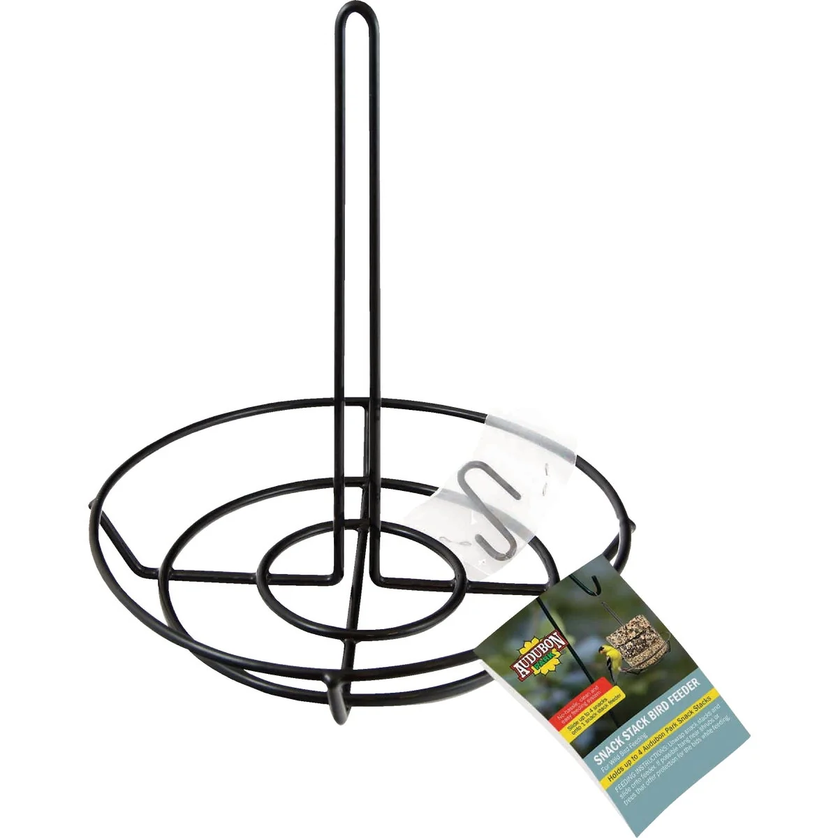 Refined Audubon Park Snack Stack 3-Bird Seed Cake Feeder Luxury