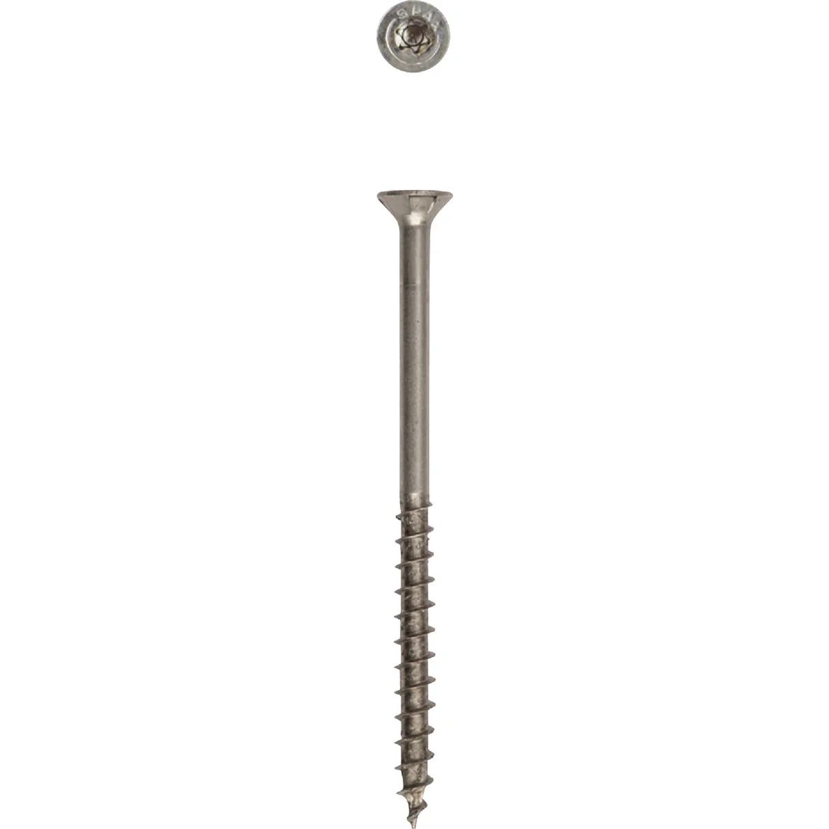 Exclusive SPAX 10 x 3 In. Flat Head T-20 304 Stainless Steel Exterior Rated 1 Lb. 68-Count Sustainable