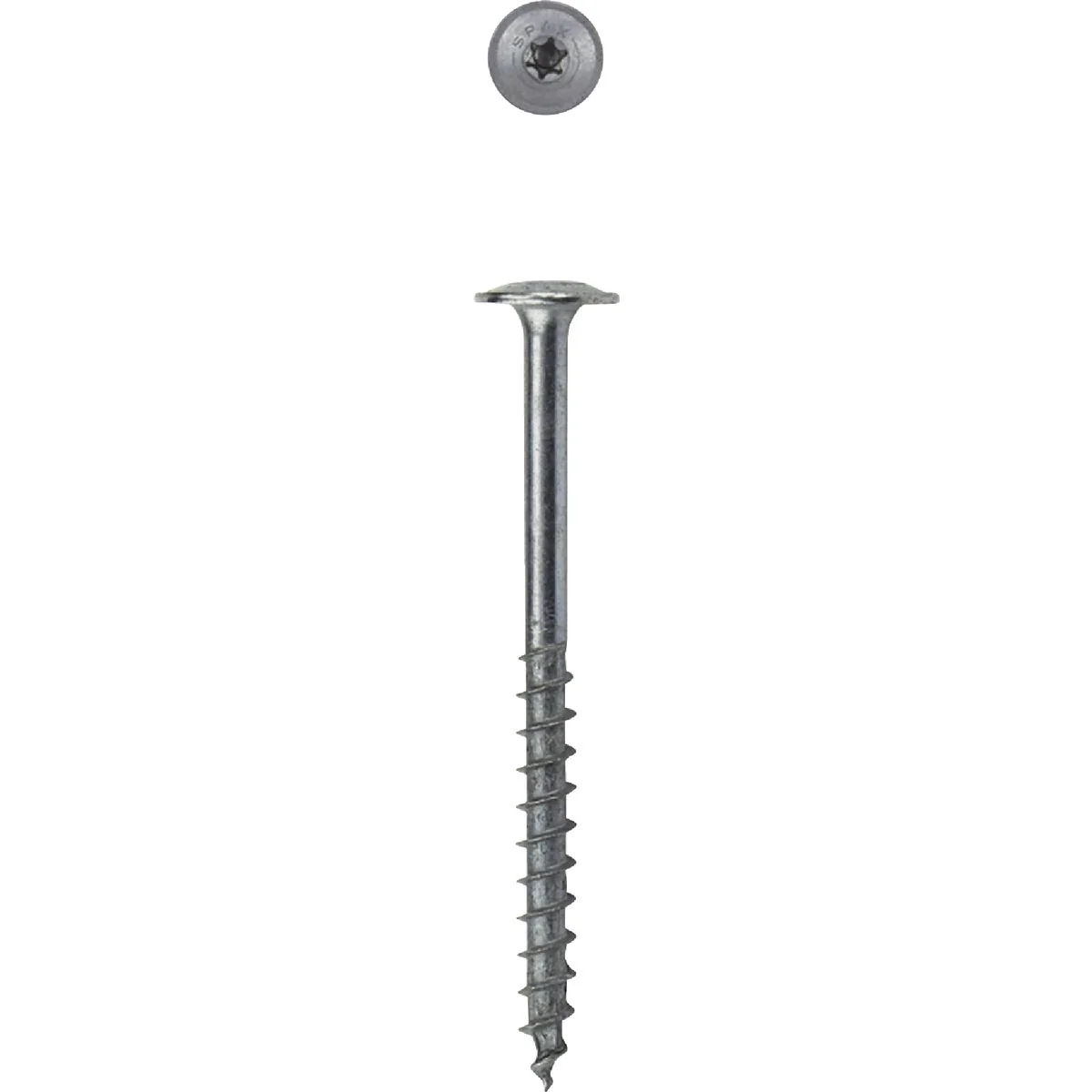 Crafted SPAX 10 x 2-1 2 In. Wafer Head T-20 HCR-X Exterior Rated Cabinet Screw 1 Lb. 77-Count Selected