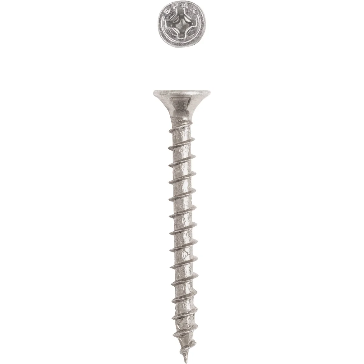 Flexible SPAX 8 x 1-1 2 In. Flat Head Unidrive Combo Drive Zinc Interior Wood Screw 25-Count Durable