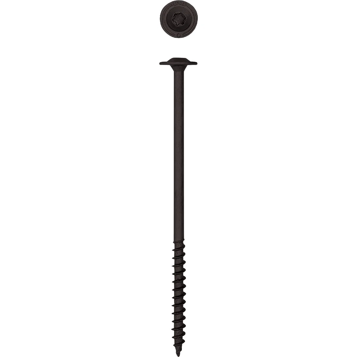Stylish SPAX 5 16 x 6 In. PowerLag Washer Head T-40 HCR Exterior Rated Lag Screw Contractor Pax 50-Count Sophisticated
