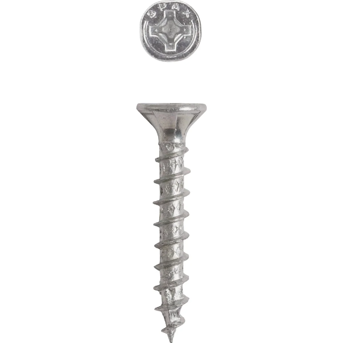 Durable SPAX 8 x 1-1 4 In. Flat Head Unidrive Combo Drive Zinc Interior Wood Screw 30-Count World-Class