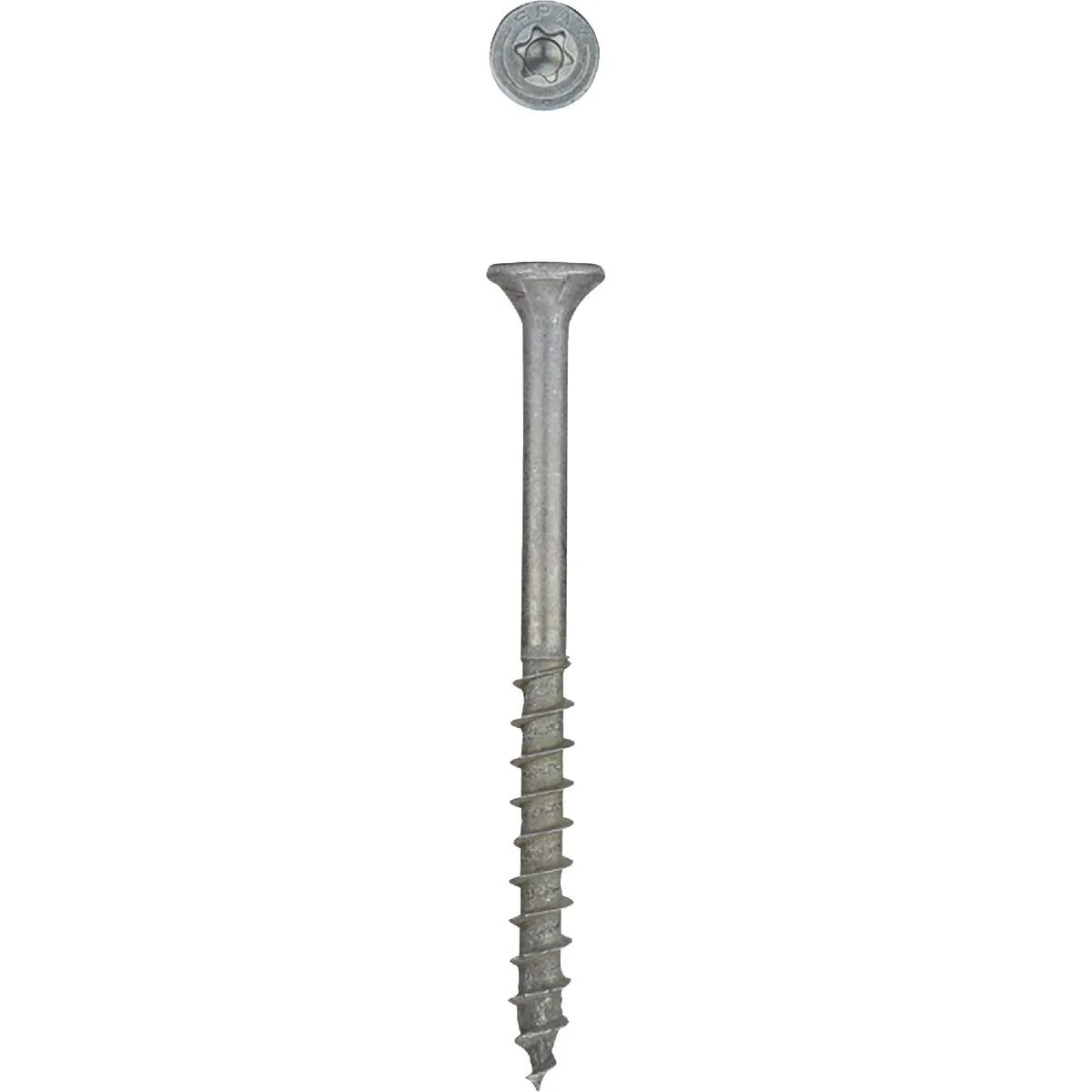 Fine SPAX 14 x 3 In. Flat Head T-30 HCR-X Exterior Rated Deck Screw 1 Lb. 10-Count Solid