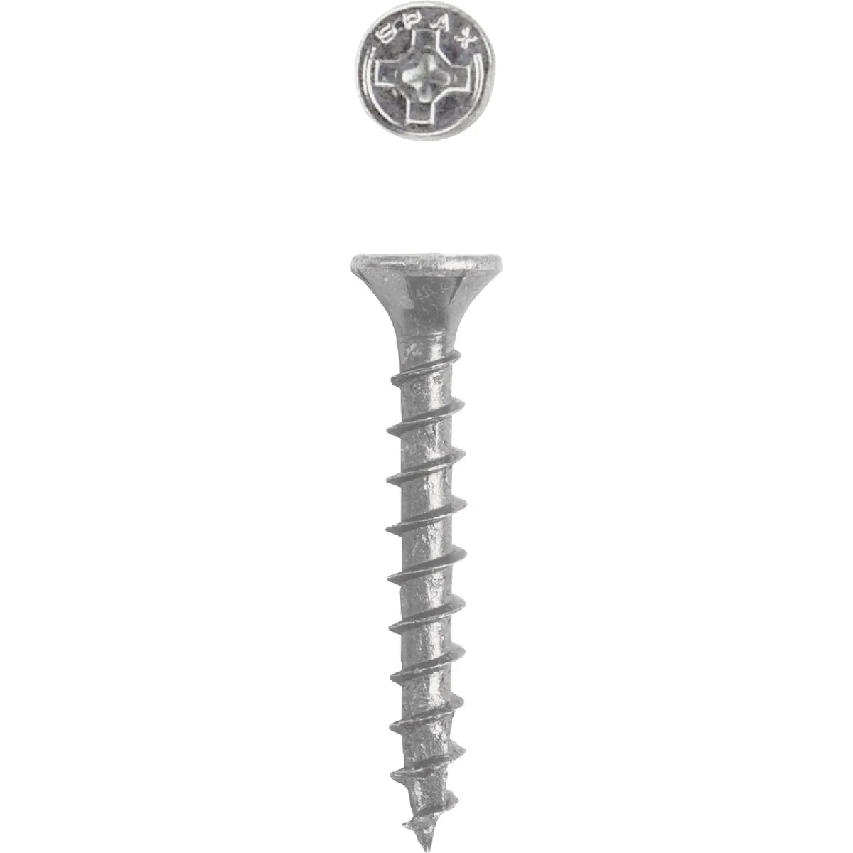 Casual SPAX 6 x 1 In. Flat Head Unidrive Combo Drive Zinc Interior Wood Screw 40-Count Quality