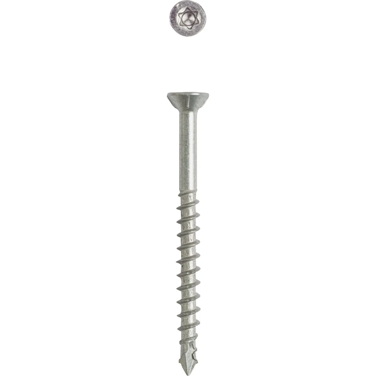 Refined SPAX 6 x 1-1 2 MDF Trim Head T-20 Zinc Interior 1Lb. Screw 300-Count Authentic