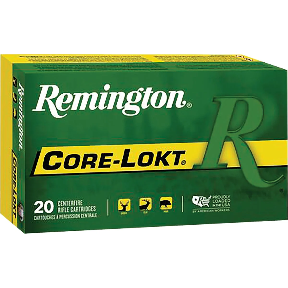 Detailed Remington .270 Winchester 130 Grain PSP Core-Lokt Centerfire Ammunition Cartridges Flexible