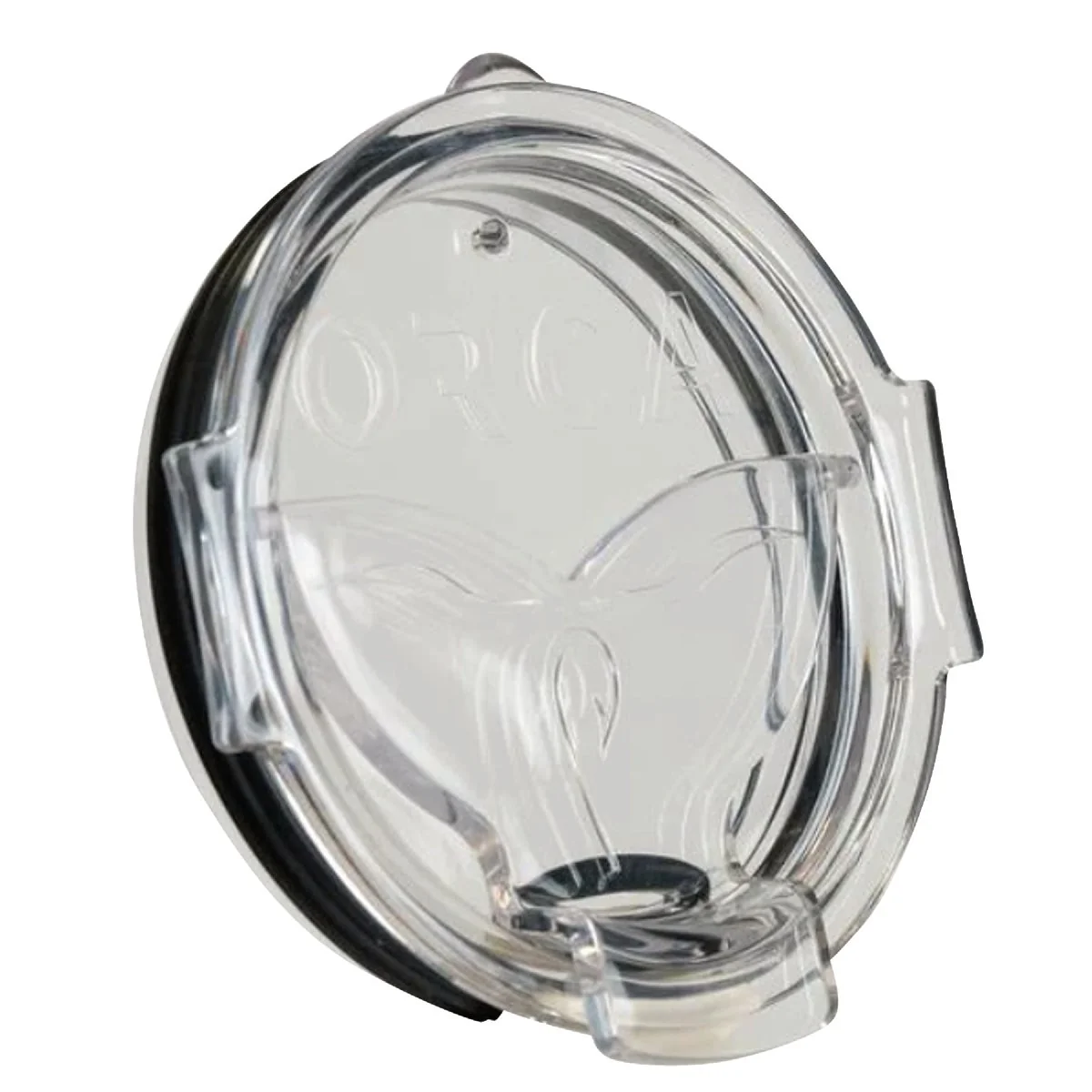 Authentic Orca Whale Tail Flip Top Chaser Lid Clear Fast