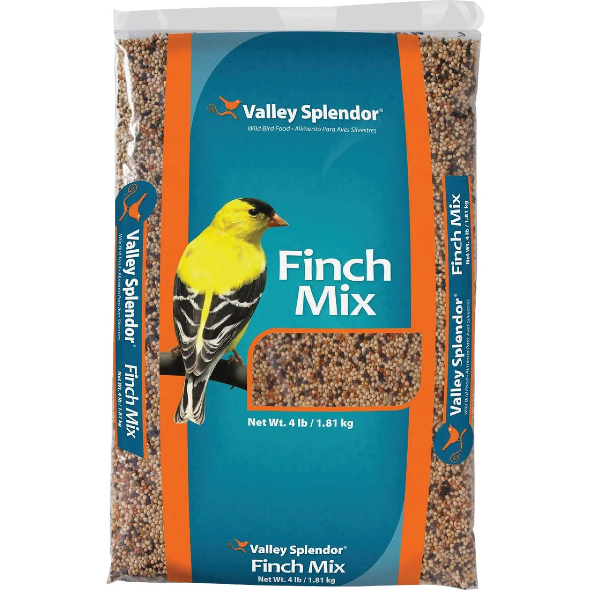 Original Design Valley Splendor 4 Lb. Finch Wild Bird Seed Functional